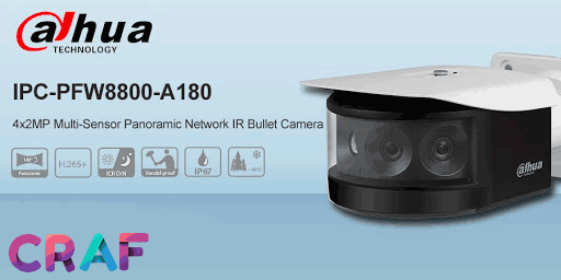 خرید دوربین 360 درجه IPC-PFW8800-A180